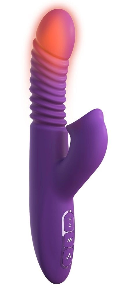 Fantasy For Her - Wibrator Króliczek Ze Stymulacją I Ogrzewaniem 24cm Fantasy For Her - Wibrator Króliczek Ze Stymulacją I Ogrzewaniem 24cm