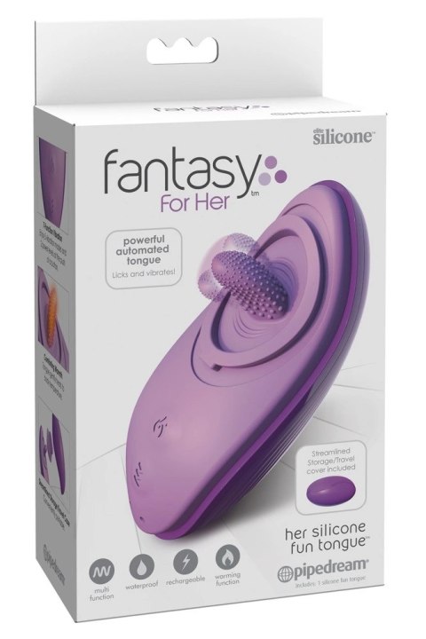 Fantasy For Her - Wibrator Łechtaczkowy Z Języczkiem Stymulującym Fantasy For Her - Wibrator Łechtaczkowy Z Języczkiem Stymulującym