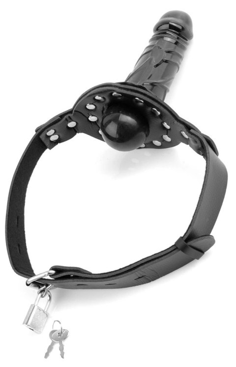 Fetish Fantasy Series - Knebel Do Ust Z Dildo 17,5 cm Czarne Fetish Fantasy Series - Knebel Do Ust Z Dildo 17,5 cm Czarne