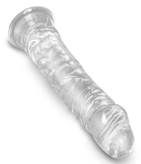 King Cock Clear - Realistyczne Dildo Z Przyssawką Przezroczyste 20 CM King Cock Clear - Realistyczne Dildo Z Przyssawką Przezroczyste 20 CM