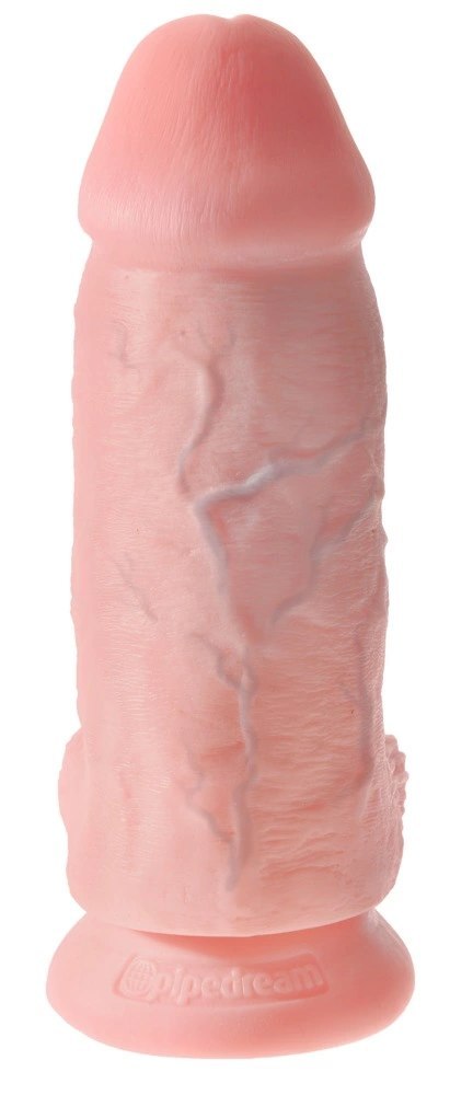 King Cock - Realistyczne Grube Dildo Z Przyssawką 23 CM Jasny Kolor Skóry King Cock - Realistyczne Grube Dildo Z Przyssawką 23 CM Jasny Kolor Skóry