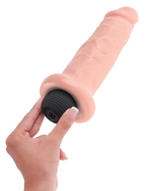 King Cock - Realistyczne Naturalne Dildo Z Wytryskiem 15 CM Jasny Kolor Skóry King Cock - Realistyczne Naturalne Dildo Z Wytryskiem 15 CM Jasny Kolor Skóry