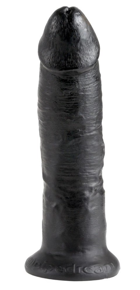 King Cock - Realistyczne Zakrzywione Dildo Z Przyssawką 23 CM Czarny King Cock - Realistyczne Zakrzywione Dildo Z Przyssawką 23 CM Czarny