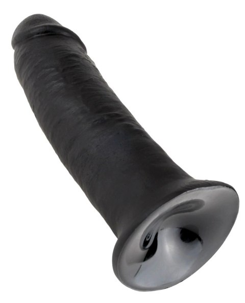 King Cock - Realistyczne Zakrzywione Dildo Z Przyssawką 25 CM Czarny King Cock - Realistyczne Zakrzywione Dildo Z Przyssawką 25 CM Czarny