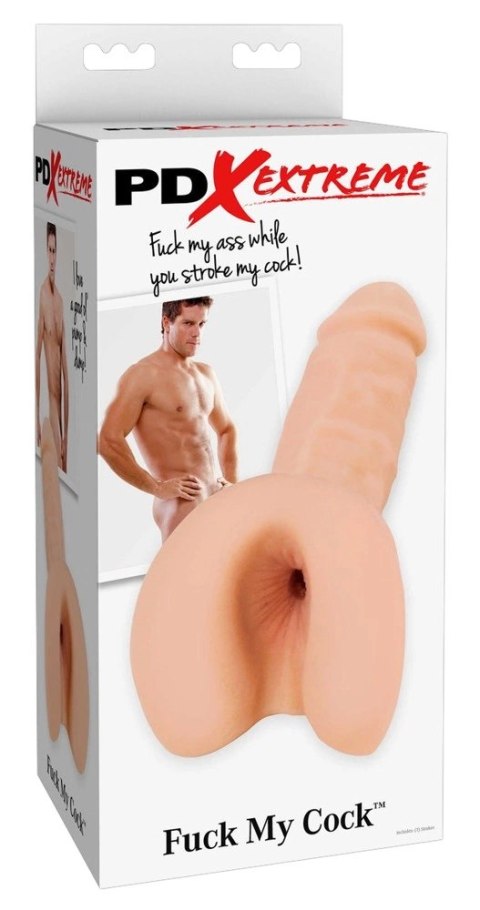 PET - Realistyczny Masturbator Penis Z Otworem 21 CM PET - Realistyczny Masturbator Penis Z Otworem 21 CM