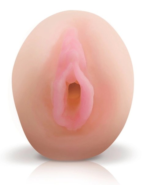 PET - Ręczny Masturbator Z Otworem Pochwy Cielisty PET - Ręczny Masturbator Z Otworem Pochwy Cielisty