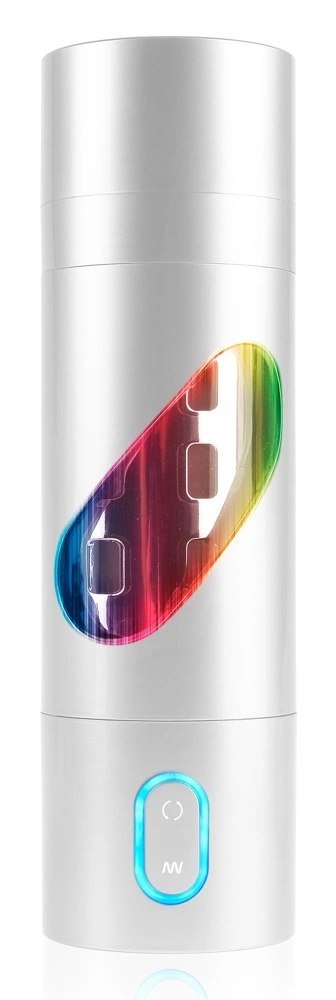 PET - Wibrujący Masturbator Z 9 Trybami Wibracji Biały PET - Wibrujący Masturbator Z 9 Trybami Wibracji Biały