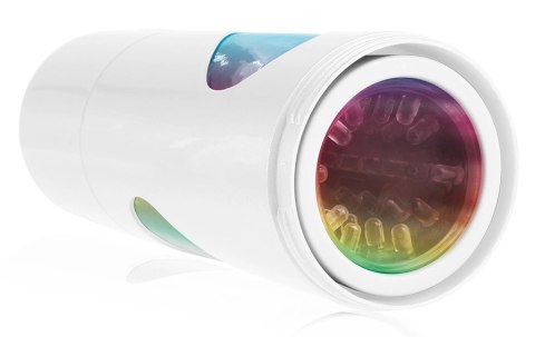 PET - Wibrujący Masturbator Z 9 Trybami Wibracji Biały PET - Wibrujący Masturbator Z 9 Trybami Wibracji Biały