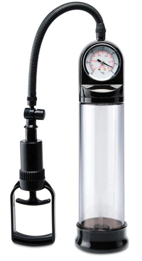 Pump Worx - Przezroczysta Pompka Do Penisa Accu-Meter Pump Worx - Przezroczysta Pompka Do Penisa Accu-Meter