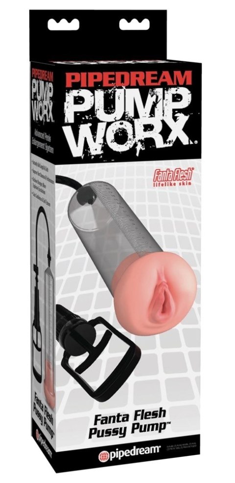 Pump Worx - Przezroczysta Pompka Do Penisa Z Otworem Pochwy Pump Worx - Przezroczysta Pompka Do Penisa Z Otworem Pochwy