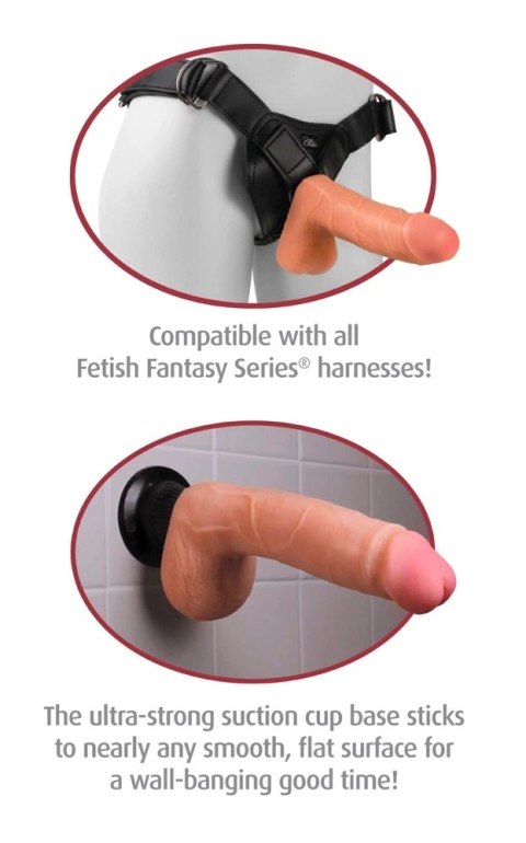 Real Feel Deluxe - Naturalny Wibrator Z Żyłami I Żołędziem 22cm Real Feel Deluxe - Naturalny Wibrator Z Żyłami I Żołędziem 22cm