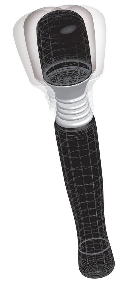 Wanachi - Masażer Z Elastyczną Główką 21cm Wanachi - Masażer Z Elastyczną Główką 21cm