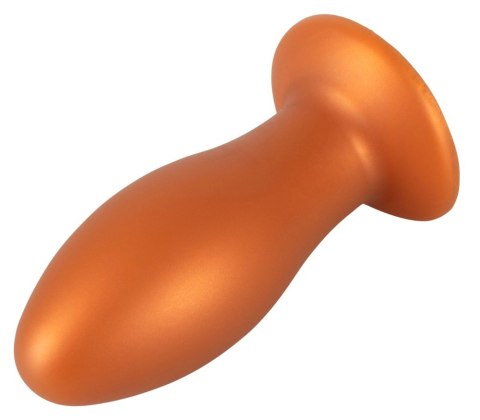 ANOS - Miękka Wtyczka Analna Z Przyssawką 16 CM Pomarańczowa ANOS - Miękka Wtyczka Analna Z Przyssawką 16 CM Pomarańczowa