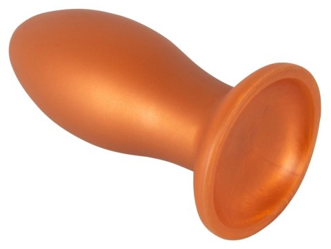 ANOS - Miękka Wtyczka Analna Z Przyssawką 16 CM Pomarańczowa ANOS - Miękka Wtyczka Analna Z Przyssawką 16 CM Pomarańczowa
