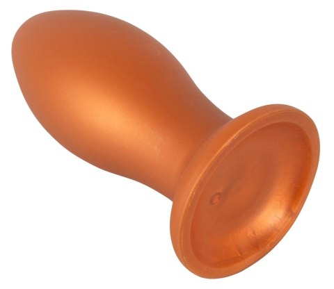 ANOS - Miękka Wtyczka Analna Z Przyssawką 21 CM Pomarańczowa ANOS - Miękka Wtyczka Analna Z Przyssawką 21 CM Pomarańczowa
