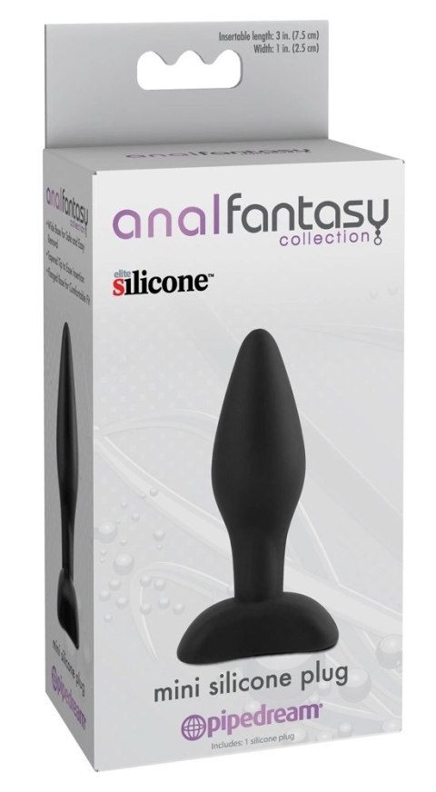 Anal Fantasy - Silikonowy Plug Analny Mini 7.5 Cm Anal Fantasy - Silikonowy Plug Analny Mini 7.5 Cm