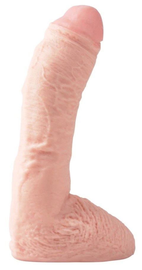 Basix - Naturalne Dildo Z Jądrami I Żyłami Cieliste 25 Cm Basix - Naturalne Dildo Z Jądrami I Żyłami Cieliste 25 Cm