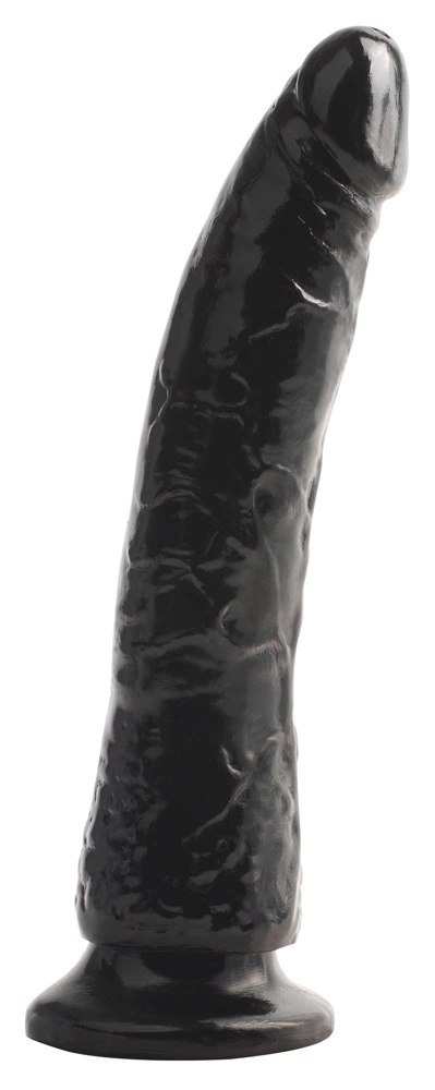 Basix - Realistyczne Dildo Slim 7 Czarne Basix - Realistyczne Dildo Slim 7 Czarne