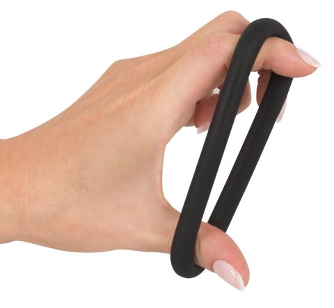 Black Velvets - Pierścień Na Penisa Rozciągliwy 5 cm Czarny Black Velvets - Pierścień Na Penisa Rozciągliwy 5 cm Czarny