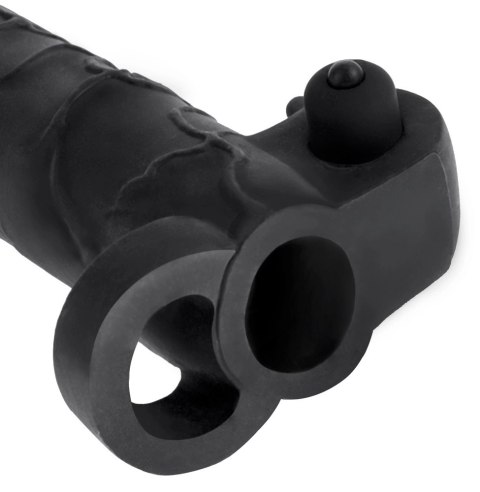 Fantasy X-Tensions - Wibrująca Nakładka Na Penisa 33% Grubszy +5.1 Cm Dłuższy Czarny Fantasy X-Tensions - Wibrująca Nakładka Na Penisa 33% Grubszy +5.1 Cm Dłuższy Czarny