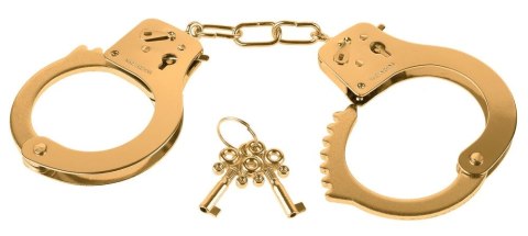 Fetish Fantasy Gold - Ekskluzywne Złote Kajdanki Z Kluczykiem Fetish Fantasy Gold - Ekskluzywne Złote Kajdanki Z Kluczykiem