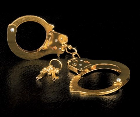 Fetish Fantasy Gold - Ekskluzywne Złote Kajdanki Z Kluczykiem Fetish Fantasy Gold - Ekskluzywne Złote Kajdanki Z Kluczykiem