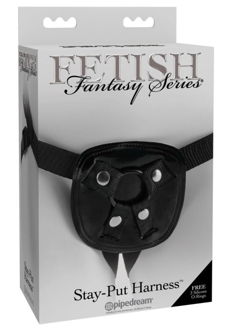 Fetish Fantasy Series - Regulowana Uprząż Strap-On Z 3 Pierścieniami Fetish Fantasy Series - Regulowana Uprząż Strap-On Z 3 Pierścieniami