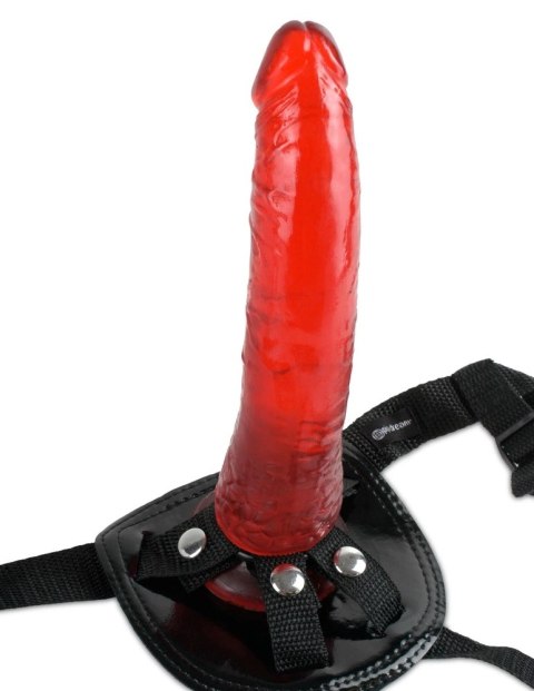 Fetish Fantasy Series - Regulowana Uprząż Strap-On Z 3 Pierścieniami Fetish Fantasy Series - Regulowana Uprząż Strap-On Z 3 Pierścieniami