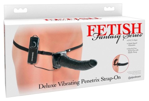 Fetish Fantasy Series - Wibrator Strap-On Do Podwójnej Penetracji Czarny Fetish Fantasy Series - Wibrator Strap-On Do Podwójnej Penetracji Czarny