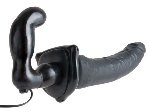 Fetish Fantasy Series - Wibrator Strap-On Do Podwójnej Penetracji Czarny Fetish Fantasy Series - Wibrator Strap-On Do Podwójnej Penetracji Czarny