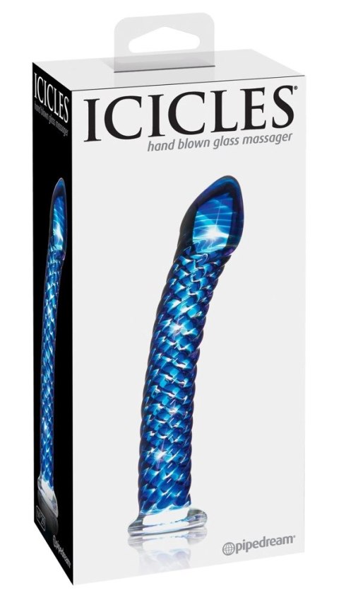 Icicles - Ekskluzywne Zakrzywione Szklane Dildo Icicles - Ekskluzywne Zakrzywione Szklane Dildo