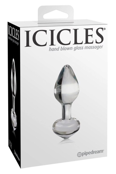 Icicles - Ekskluzywny Szklany Korek Idealny Do Masażu Icicles - Ekskluzywny Szklany Korek Idealny Do Masażu