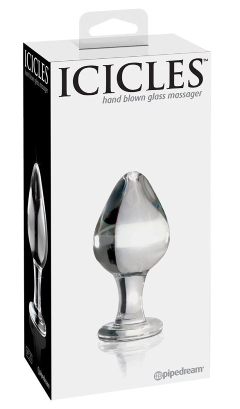 Icicles - Ekskluzywny Szklany Korek Idealny Do Masażu Icicles - Ekskluzywny Szklany Korek Idealny Do Masażu