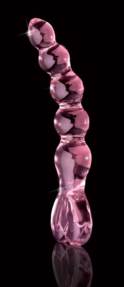 Icicles - Kulkowe Szklane Dildo Z Serduszkiem Icicles - Kulkowe Szklane Dildo Z Serduszkiem