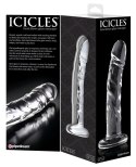 Icicles - Realistyczne Zakrzywione Szklane Dildo
