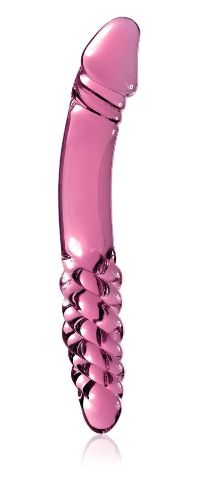 Icicles - Szklane Dildo Z Dwoma Innymi Końcówkami Icicles - Szklane Dildo Z Dwoma Innymi Końcówkami