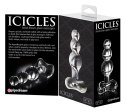 Icicles - Szklany Kulkowy Korek Idealny Do Masażu