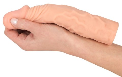 Nature Skin - Realistyczna Nakładka Na Penisa +3cm Nature Skin - Realistyczna Nakładka Na Penisa +3cm