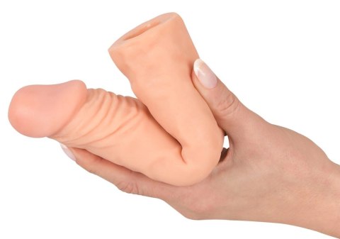 Nature Skin - Realistyczna Nakładka Na Penisa +3cm Nature Skin - Realistyczna Nakładka Na Penisa +3cm