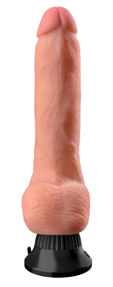 Real Feel Deluxe - Naturalny Wibrator Z Żyłami I Żołędziem 20cm Real Feel Deluxe - Naturalny Wibrator Z Żyłami I Żołędziem 20cm