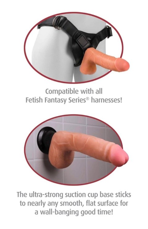 Real Feel Deluxe - Naturalny Wibrator Z Żyłami I Żołędziem 20cm Real Feel Deluxe - Naturalny Wibrator Z Żyłami I Żołędziem 20cm