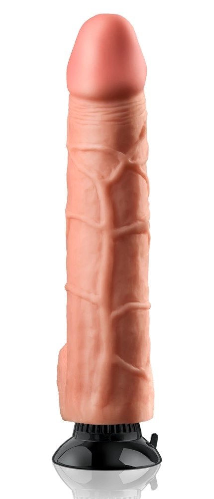 Real Feel Deluxe - Naturalny Wibrator Z Żyłami I Żołędziem 30cm Real Feel Deluxe - Naturalny Wibrator Z Żyłami I Żołędziem 30cm