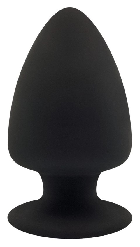 Silexd - Czarny Korek Analny Miękki Lub Twardy 11cm Silexd - Czarny Korek Analny Miękki Lub Twardy 11cm