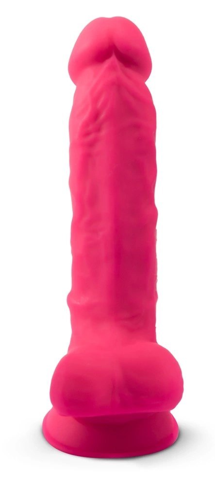 Silexd - Realistyczne Dildo Z Żyłami Żołędziem I Jądrami Różowe 17.5cm Silexd - Realistyczne Dildo Z Żyłami Żołędziem I Jądrami Różowe 17.5cm