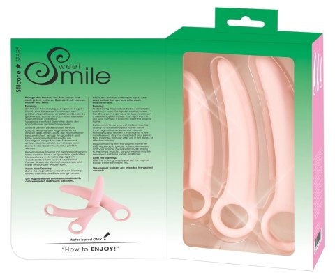 Sweet Smile - Zestaw Treningowy Do Ćwiczeń Dna Miednicy Różowy Sweet Smile - Zestaw Treningowy Do Ćwiczeń Dna Miednicy Różowy