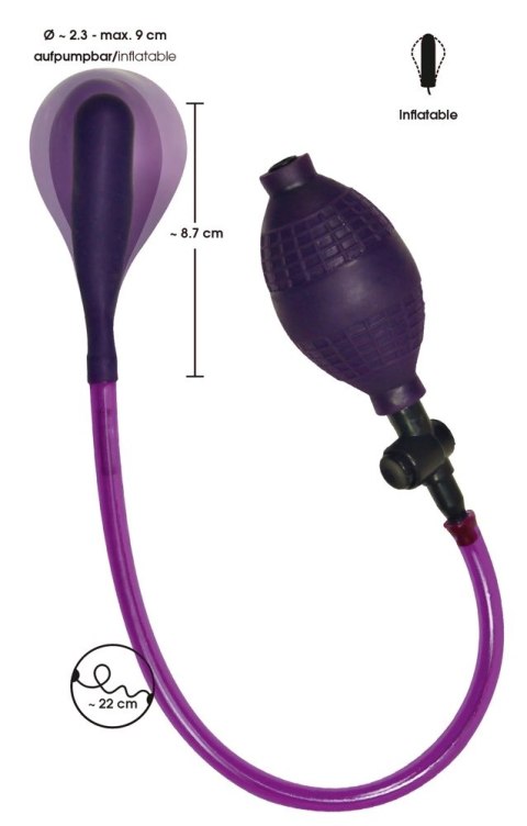 Bad Kitty - Fioletowy Balon Analny Pompowany Ręcznie Bad Kitty - Fioletowy Balon Analny Pompowany Ręcznie