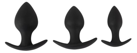Black Velvets - 3-Częściowy Zestaw Do Treningu Analnego Black Velvets - 3-Częściowy Zestaw Do Treningu Analnego