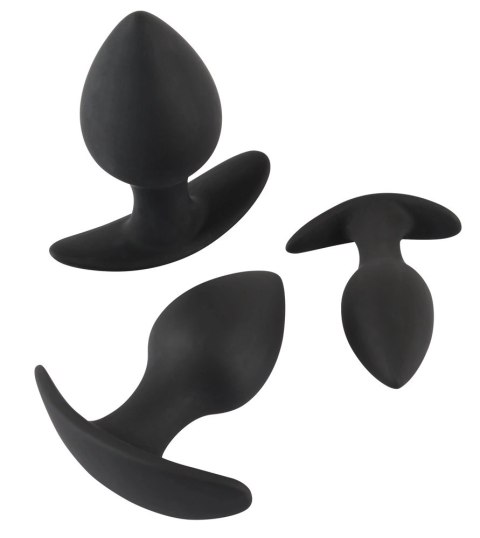Black Velvets - 3-Częściowy Zestaw Do Treningu Analnego Black Velvets - 3-Częściowy Zestaw Do Treningu Analnego