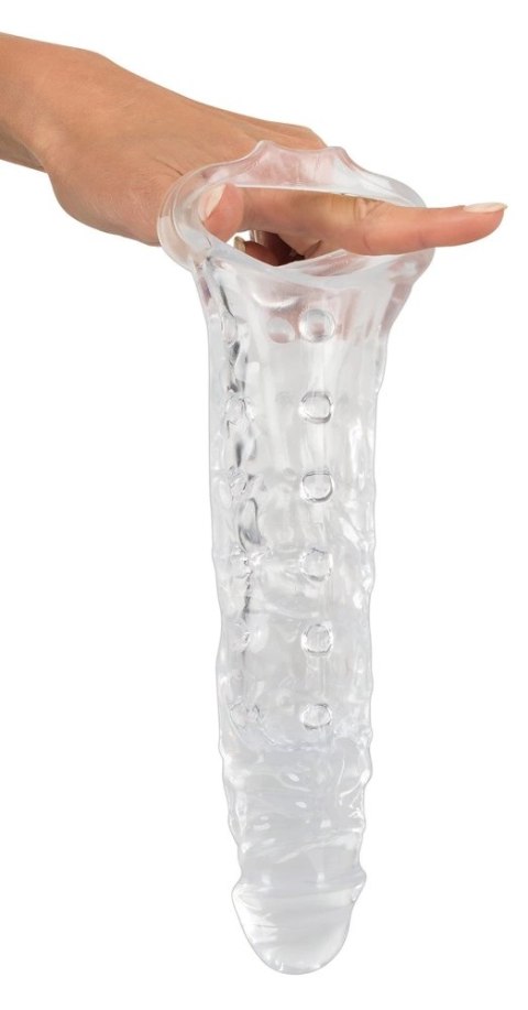 Crystal - Przezroczysta Nakładka Na Penisa 28cm Crystal - Przezroczysta Nakładka Na Penisa 28cm