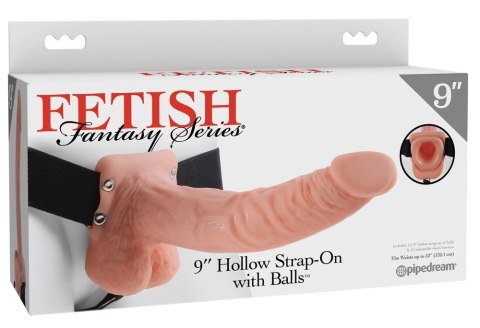 Fetish Fantasy Series - Strap-On Z Naturalnym Zakrzywionym Cielistym Dildo Fetish Fantasy Series - Strap-On Z Naturalnym Zakrzywionym Cielistym Dildo